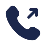 Outgoing Call SVG Icon